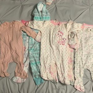 0-3/3 month baby girl bundle